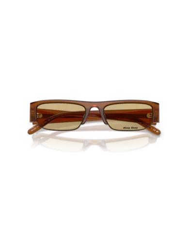 Occhiali da Sole MIU MIU 0MU B07S - 22I10R Ambra opalino - Giallo| B&M Optikal