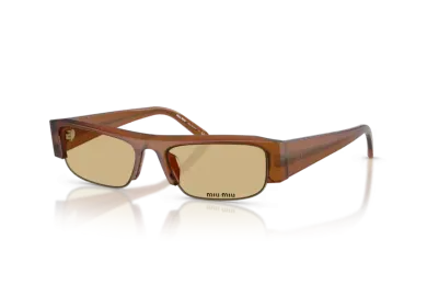 Occhiali da Sole MIU MIU 0MU B07S - 22I10R Ambra opalino - Giallo| B&M Optikal