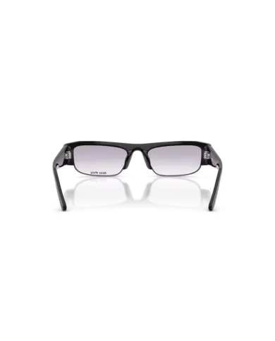 Occhiali da Sole MIU MIU 0MU B07S - 16K04O Nero - Trasparente Sfumato Grigio| B&M Optikal