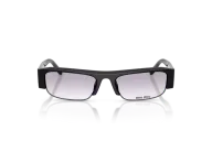 Occhiali da Sole MIU MIU 0MU B07S - 16K04O Nero - Trasparente Sfumato Grigio| B&M Optikal