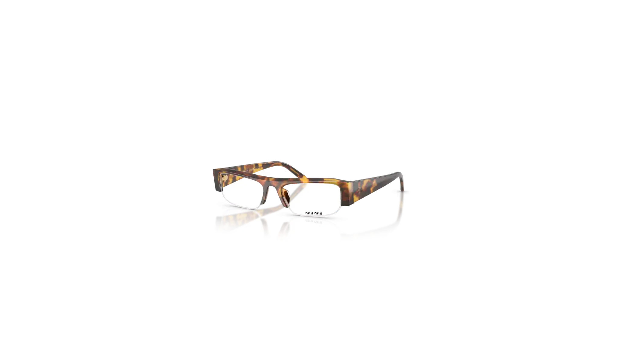 Occhiali da Sole MIU MIU 0MU B07S - 14L08N Havana Miele - Trasparente| B&M Optikal