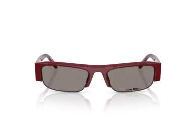Occhiali da Sole MIU MIU 0MU B07S - 21I80Q borgogna opalino - Grigio Scuro| B&M Optikal