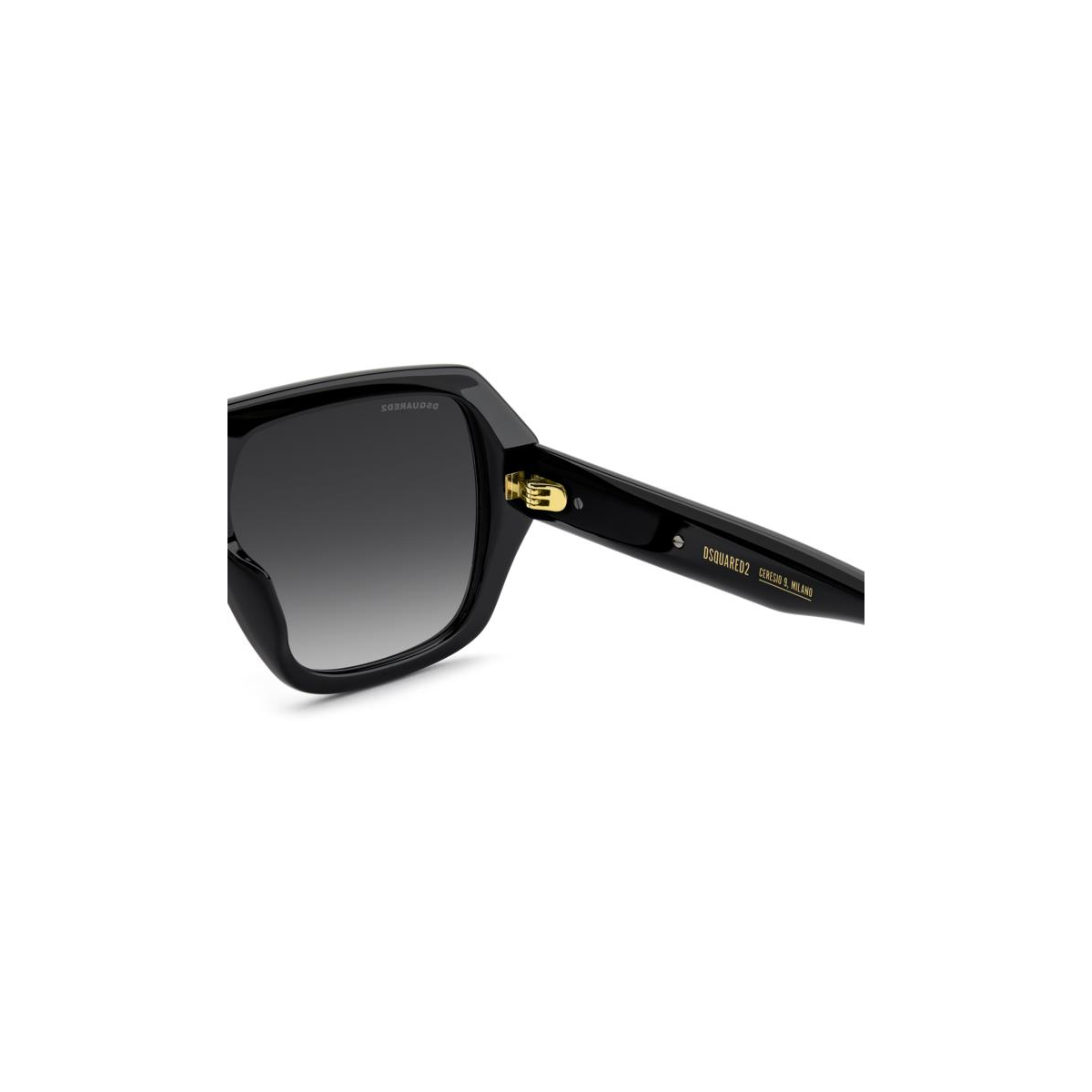 Occhiali da Sole DSQUARED2 D2 0160/S 807/9O Nero - Grigio scuro | B&M Optikal