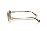 MIU MIU MU54ZS - 70E5D1 Oro - Grigio | B&M Optikal