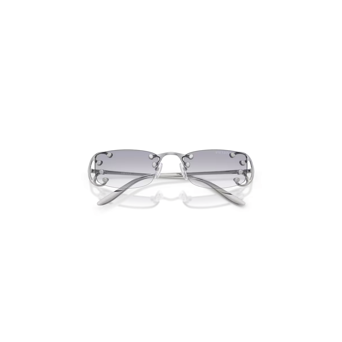 Occhiali da Sole PRADA -  0PR C57S - 28H40V  Argento - Grigio Sfumato| B&M Optikal