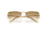 Occhiali da Sole PRADA -  0PR C57S - 28H30V  Oro - Marrone Sfumato| B&M Optikal