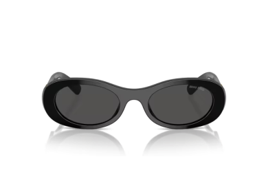Occhiali da Sole MIU MIU 0MU06ZS - 1AB5S0 Nero - Grigio Scuro| B&M Optikal