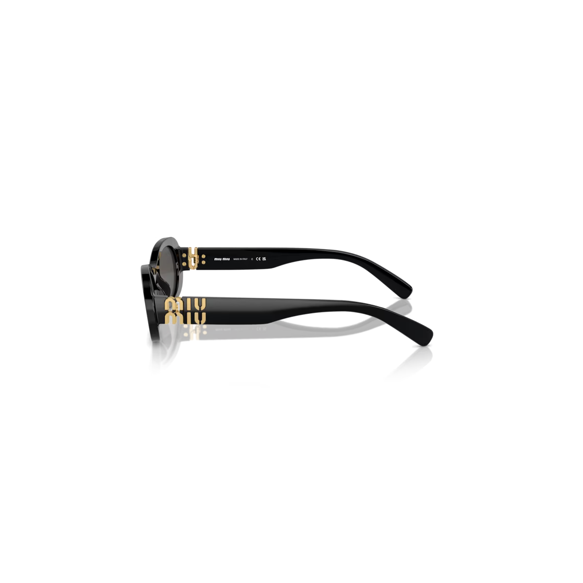 Occhiali da Sole MIU MIU 0MU06ZS - 1AB5S0 Nero - Grigio Scuro| B&M Optikal