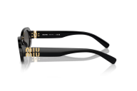 Occhiali da Sole MIU MIU 0MU06ZS - 1AB5S0 Nero - Grigio Scuro| B&M Optikal