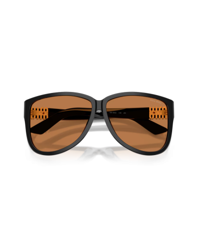 Occhiali da Sole MIU MIU 0MU A08S - 16K90Q Nero - Marrone| B&M Optikal
