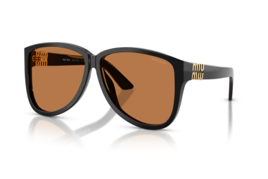 Occhiali da Sole MIU MIU 0MU A08S - 16K90Q Nero - Marrone| B&M Optikal