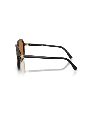 Occhiali da Sole MIU MIU 0MU A08S - 16K90Q Nero - Marrone| B&M Optikal