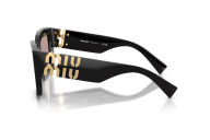 Occhiali da Sole MIU MIU 0MU B05S - 16K20I Nero - Viola Chiaro| B&M Optikal