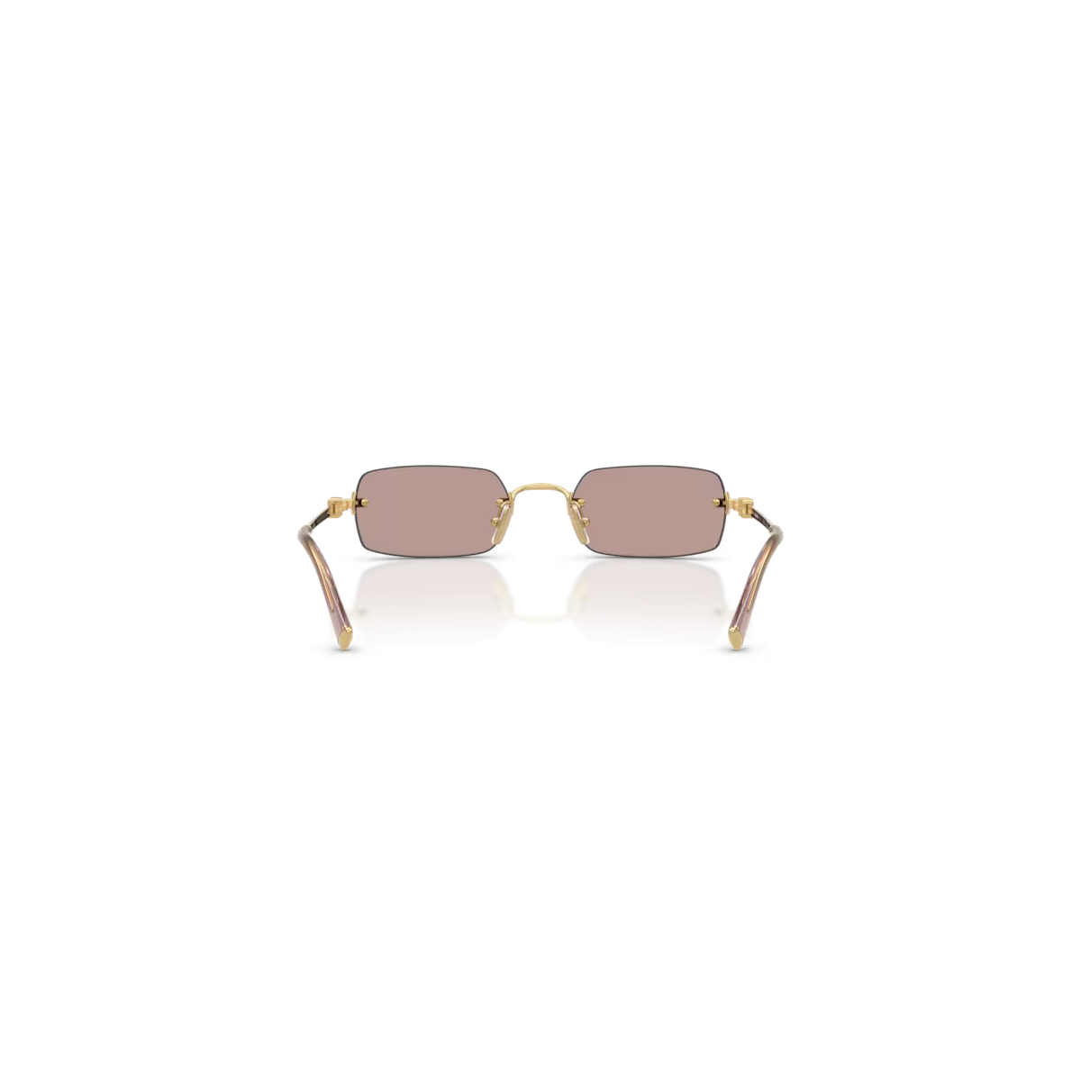 Occhiali da Sole MIU MIU 0MU B50S - 5AK20I Oro - Viola Chiaro| B&M Optikal