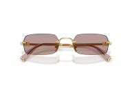 Occhiali da Sole MIU MIU 0MU B50S - 5AK20I Oro - Viola Chiaro| B&M Optikal